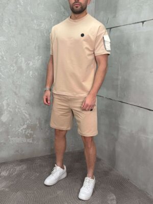 Essential Set – Majica i Šorc Bež