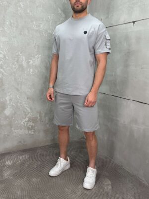 Essential Set – Majica i Šorc Siva